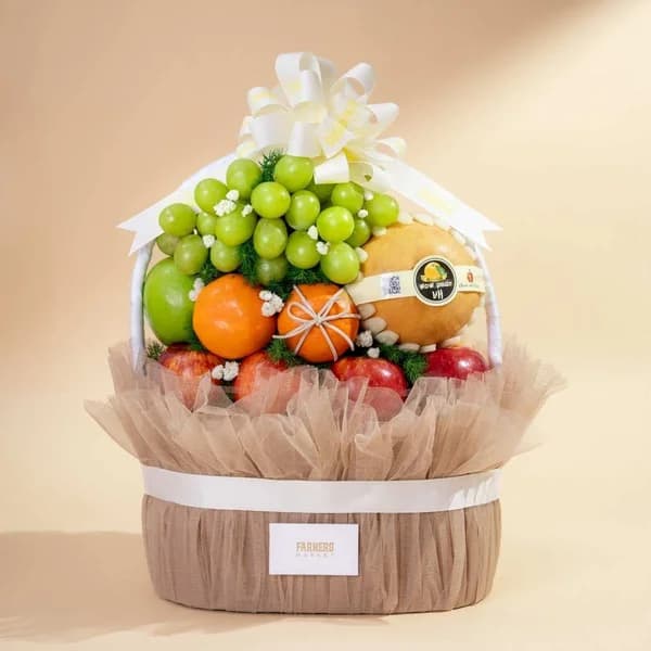 Giỏ Trái Cây Chúc Mừng – Kiều Fruit