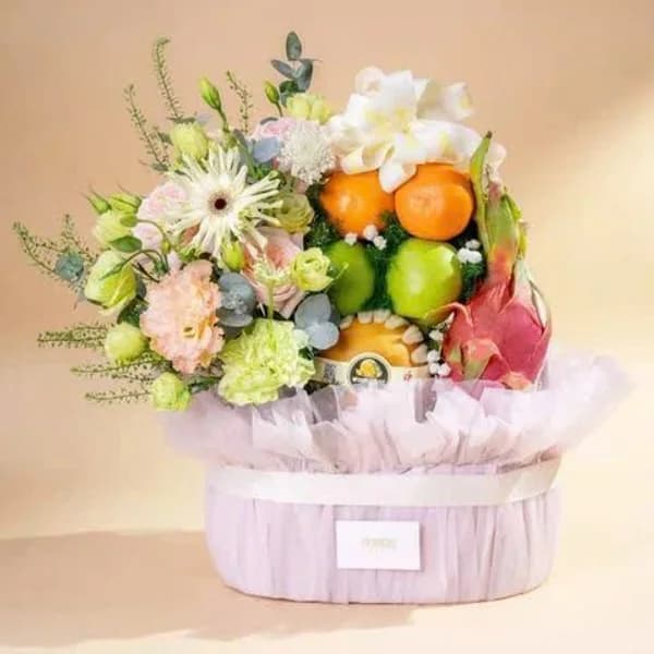 Giỏ Trái Cây & Hoa – Kiều Fruit